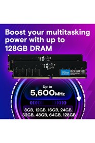 Resim Crucial CT32G56C46U5 32 GB 5600 MHz DDR5 CL46 Pc Ram 