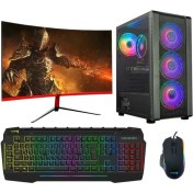 Resim Dragos DRx3889 i5 10400F 16GB Ram 512GB M.2 NVMe SSD 6GB GTX1660Ti 27 inç 165Hz Curved Oyun Bilgisayarı 
