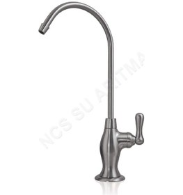 Resim Vazo Tipi Fırçalanmış Nikel Su Arıtma Musluğu 