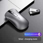 Resim Jingyi Kablosuz Bluetooth Fare Şarj Edilebilir Sessiz Bilgisayar Ofis Oyunu Sevimli MacBook Asus Lenovo Dizüstü Bluetooth Fare (Yurt Dışından) 