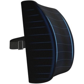 Resim Medikal Visco Ofis Araç Bel Yastığı Ortopedik Bel Minderi Sırt Yastığı Bel Destek Minderi 