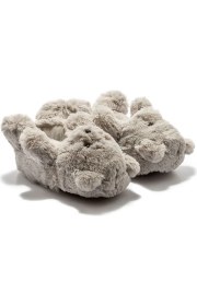 Resim Twigy Teddy Kadın,Garson Boy Hayvanlı Panduf Gri 36/41 