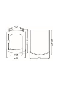 Resim Klozet Kapağı Kale,güral Karen,nero,basic Model Sök Tak Özellikli 