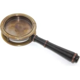 Resim Pirinç Tutmalı Küllük 