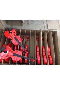 Resim Valeria-Paganini Tam Boy 4/4 Kırmızı Keman Seti-Kutu-Yay-Reçine 