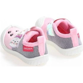 Resim Gezer Kışlık Panduf Bebe Kız Ayakkabı (554653662) Pembe 