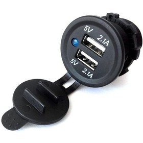 Resim Aghbilgisayar 2 Usb Şarj Soketi Güç Çıkışı 1A - 2.1A Su Geçirmez Tekne Araba 552308270 
