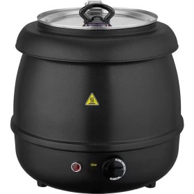 Resim Remta Çorba Isıtıcı Yuvarlak Siyah 9 Lt 