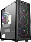 Resim VENTO VG16AL MESH FSP 650W 80+ HYPER PRO 4x120MM RGB FAN E-ATX GAMING KASA Gamers Arena