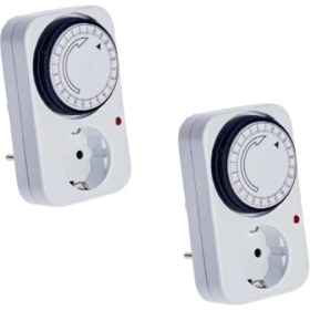 Resim Ceta Oag Ts-Md1 Priz Tipi Analog Zaman Saati 24SAAT Programlama 15 Er Dakika Zaman Aralığı 