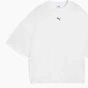 Resim DARE TO Ruched Kadın Geniş Kesim Tişört 