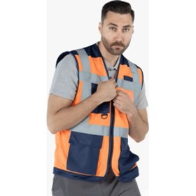 Resim Yıldırımlar YLD Fileli Mühendis İkaz Yeleği 