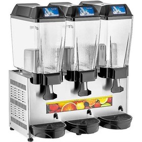 Resim Remta Üçlü 20+20+20 Lt Karıştırıcılı Soğutucu Ayran Makinesi 