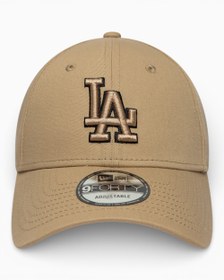 Resim LA Dodgers Team Outline 9FORTY Şapka - Beige / One Size 