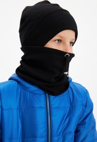 Resim Babygiz Erkek Bebek Çocuk Trend Style Şapka Bere Boyunluk Takım Rahat %100 Pamuklu Kaşkorse 