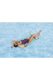 Resim Bestway EVERLUXE 43909 Lüks Kumaş Kaplı Hamak Havuz Şezlongu, Taşıma Askısıyla Birlikte 1.22m x 65cm x 15cm 