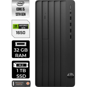 Resim Hp Pro Tower 290 G9 Intel Core I5 13500 32GB 1tb SSD GTX1650/4GB Fdos 8T2W9ES Masaüstü Bilgisayar & Per4 USB Bellek 8T2W9ESP328 