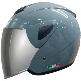 Resim Sway SW 700 Ayna Camlı Yarım Kask Gri 