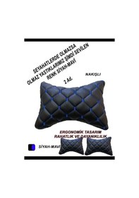 Resim Bmw E90 Oto Koltuk Boyun Yastığı Maviı758 Çok Renkli 