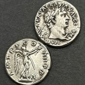 Resim Eski Roma İmparatoru Trajan Zafer Tanrısı Madalya Bileklik Süs Hediye Karar Çip C Opy - El Sanatları, Süsler ve Koleksiyoncular için Mükemmel 