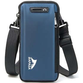 Resim Moveevo Erkekler İçin Mavi Çok Fonksiyonlu Spor Bel Çantası - Telefon Taşıma, Koşu Ve Çapraz Çantası Mavi 