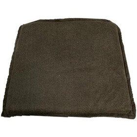 Resim Knsz sırt minderi 1 li mazlum kahve penye kumaş cırtlı tel sandalyesi sırtı için 