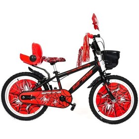 Resim Sarissa Spinne 20 Jant 7 Ve 10 Yaş Çocuk Bisikleti Yeni Sezon Full Aksesuarlı Kırmızı 
