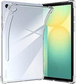 Resim Anoowkoa Kılıf Samsung Galaxy Tab S10 FE Plus/S10 FE+ 13.1 inç Kılıf CASE Cover[Şeffaf Silikon Kılıflar] [Darbeye Dayanıklı Çizilmez ] İnce Şeffaf TPU Koruyucu Kılıf 