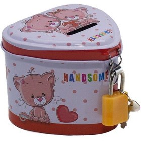 Resim Oyuncak Kumbara Metal Mini Kumbara Kilitli 