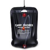 Resim TTT 20 Litre Solar Isıtıcılı Kamp Duş Torbası 