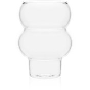 Resim Dmr Boğumlu Borosilikat Cam Bardak - Şeffaf - 520 ml 