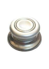 Resim Cam Tencere Kapağı 14 CM Gümüş Gri Tepeli 14 CM 