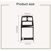 Resim Sones Mercedes Benz Ml320 / Gl450 Araç Arka Klima Hava Çıkış Paneli Kapağı 166 680 7403, Stil: Çift Delik Bej 