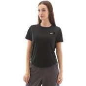 Resim Nike W Nk Tempo Df Ss Top Kadın T-Shirt Siyah 
