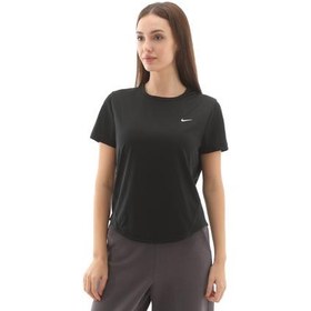 Resim Nike W Nk Tempo Df Ss Top Kadın T-Shirt Siyah 