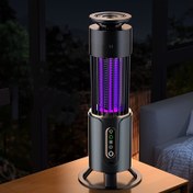 Resim 2-in-1 USB-Powered Sivrisinek Lambası - Çok Fonksiyonlu, Asılı veya Düz Konum - Çift Renkli Aydınlatma, Duvar ve Masa Çift Amaçlı, Yatak Odası, Ofis, Açık Hava Kampı için Uygun, RV'ler, Banyolar, Mutfaklar, Ev Evcil Hayvan Kontrolü için Gerekli, 5 Tatil için Mükemmel Hediye 