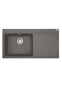 Resim Franke Mtg 611-100 Stone Grey Sağ Dam. Granit Eviye Açık Gri 