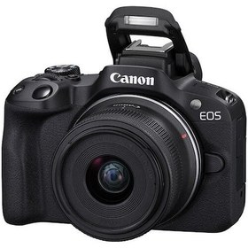 Resim Canon EOS R50 RF-S 18-45 MM IS STM Aynasız Fotoğraf Makinesi (Distribütör Garantili) 