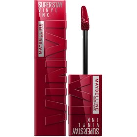 Resim Maybelline New York Super Stay Vinyl Ink Uzun Süre Kalıcı Likit Parlak Ruj - 55 Royal 