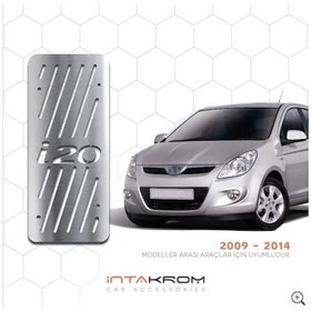 Resim intakrom Hyundai İ20 Krom Ayak Dinlendirme Pedalı 2009 - 2014 