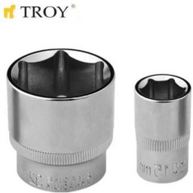 Resim TROY 26193 1/2” Lokma (ölçü 21mm-çap 27,8-uzunluk 38mm) 