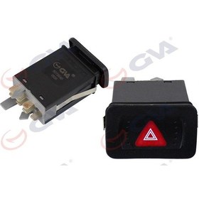 Resim Gva 8075046 - Dörtlü İkaz Düğmesi Anahtarı Bora-golf Iv 