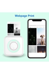 Resim Streak Mini Akıllı Yazıcı Cep Telefonu Bluetooth Taşınabilir Termal Fotoğraf Etiket 