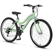 Resim Ümit 2634 Explorer Kadın Dağ Bisikleti V 26 Jant 21 Vites Mint Çok Renkli 