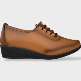 Resim Ortopedik Ultra Rahat Günlük Anne Ayakkabısı Taba Taba 