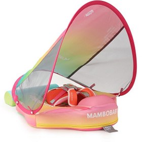 Resim Mambobaby Gradient - Emniyetli Gölgelikli Ve Ayak Destekli Bebek Yüzme Simidi 