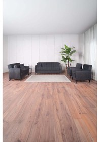 Resim Linda Koltuk Takımı 3 2 B B Antrasit Antrasit 