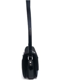 Resim Çapraz Çanta Kadın Silver Polo 784-46060 Sılver Polo Çapraz Bayan Çantası M158 Siyah-rugan Siyah Siyah 