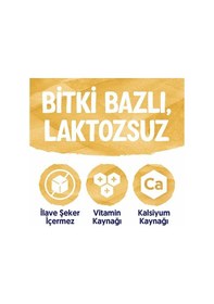 Resim Yulaf Badem Sütü 1 L Vegan Laktozsuz Bitkisel Bazlı 