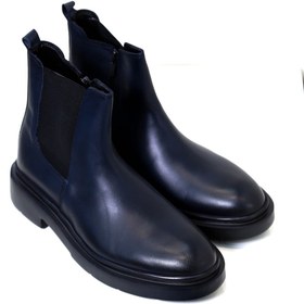 Resim Velvarde deri bot lacivert 